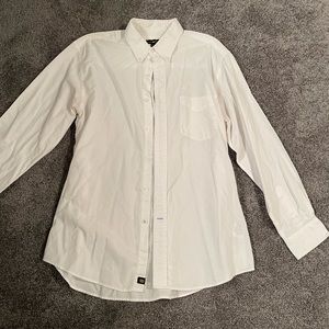 Clubroom white casual dress shirt